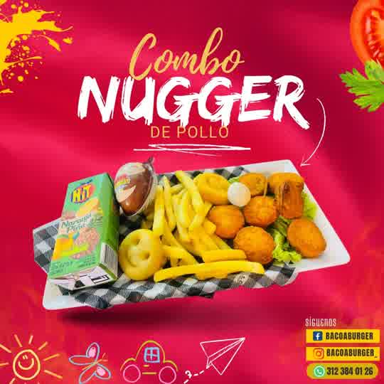 COMBO NUGGETS DE POLLO